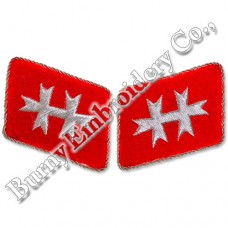 German World War II Collar Patches